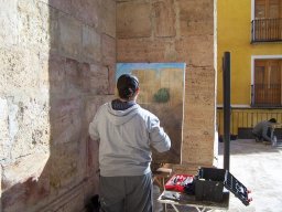 Concurso de Pintura al aire Libre en Mula 2009